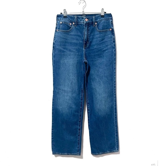 J. Crew Blue full length Straight Leg Jeans Comfortable Fit 27 - Picture 1 of 10